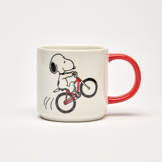 Magpie Peanuts Mug, Born To Ride