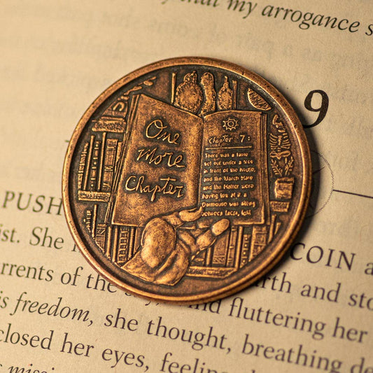 Shire Post Mint One More Chapter / Go to Bed Copper Decision Maker Coin