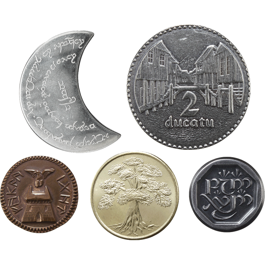 Shire Post Mint The Lord of the Rings Set #2 - Middle-earth Set of Five Coin