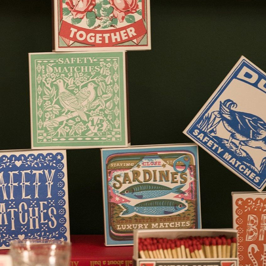 Archivist Gallery Matches, Sardines