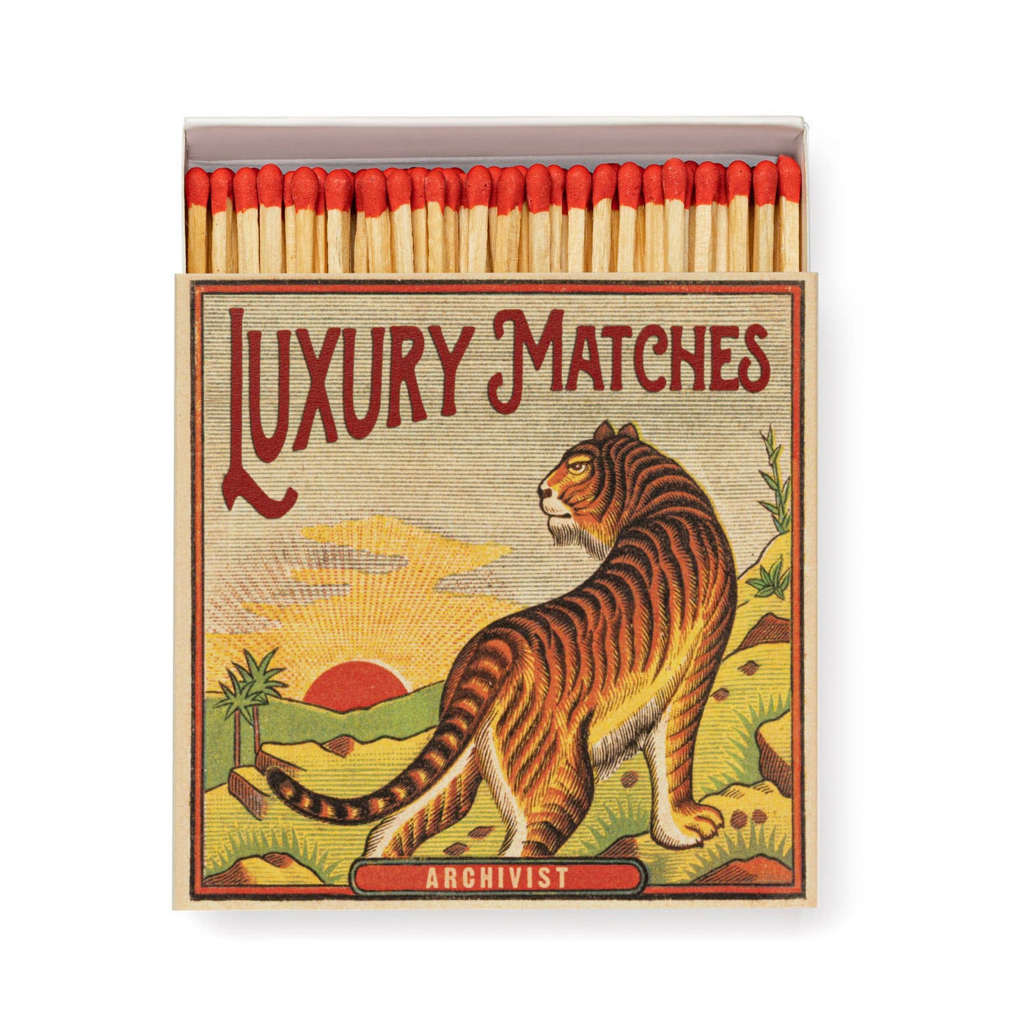 Archivist Gallery Matches, Sunrise Tiger