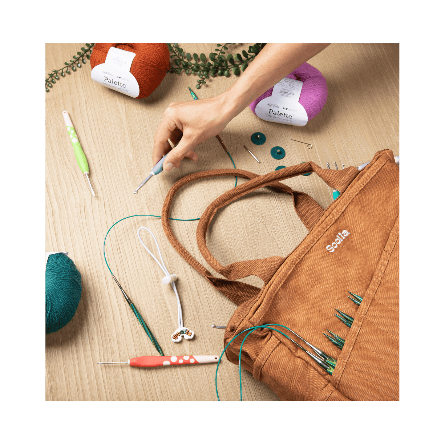 Soolla Studio Bag, Cinnamon