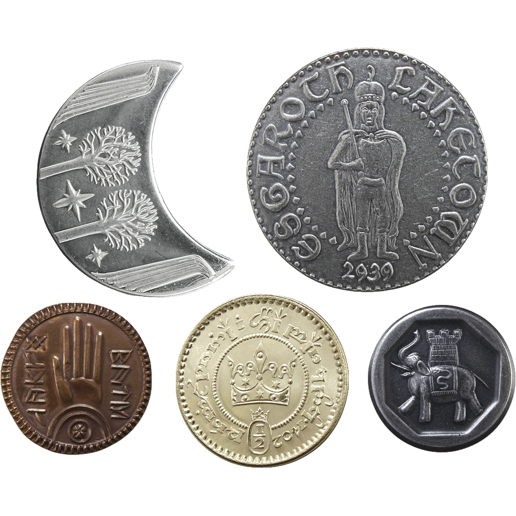 Shire Post Mint The Lord of the Rings Set #2 - Middle-earth Set of Five Coin