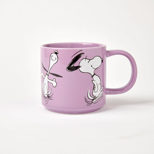 Magpie Peanuts Mug, Happy Dance