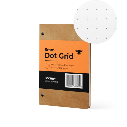 Lochby A7 Binder Refill (1-pack), Dot Grid