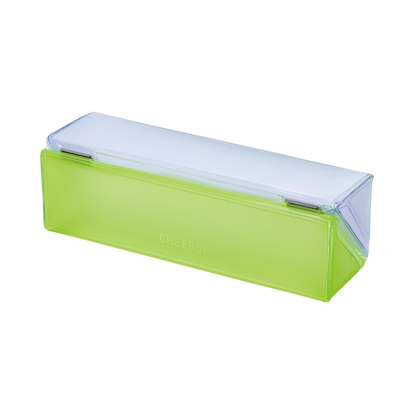 KING JIM Pop Color Clear Pen Case