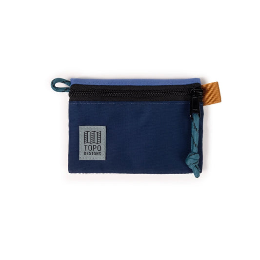 Topo Designs Accessory Bag Micro, Cobalt / Midnight