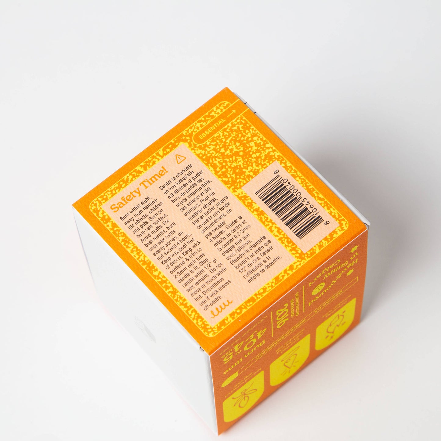 Milk Jar Candle Co. Citrus - Essential Oil Coconut Soy, 8oz