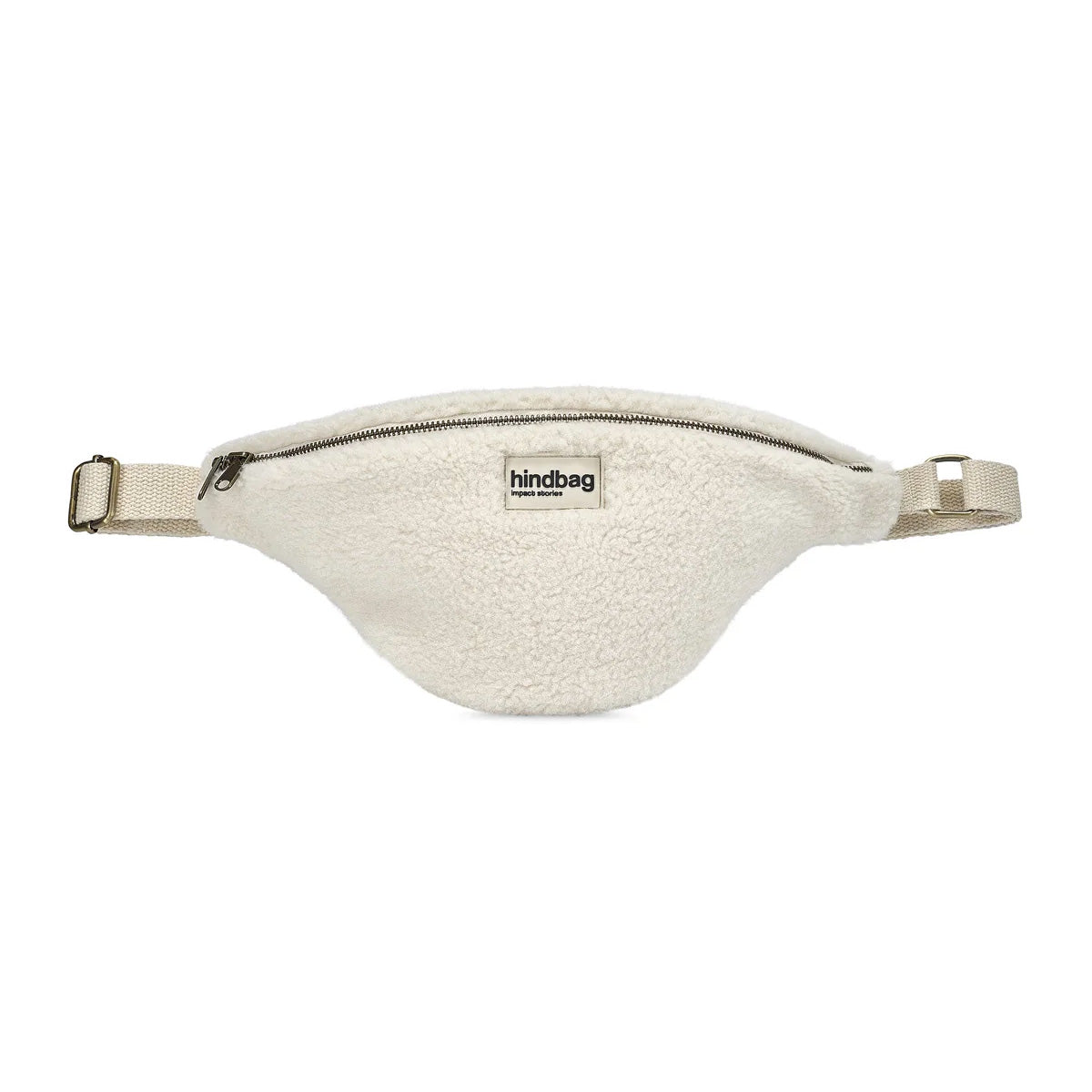 Hindbag Olivia Teddy Fanny Pack, Arctic White