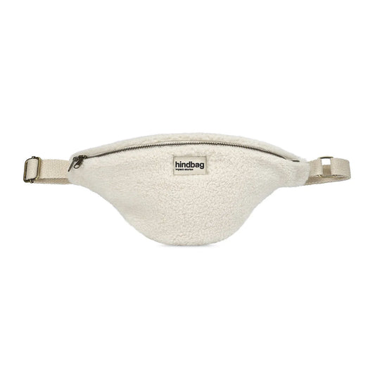 Hindbag Olivia Teddy Fanny Pack, Arctic White