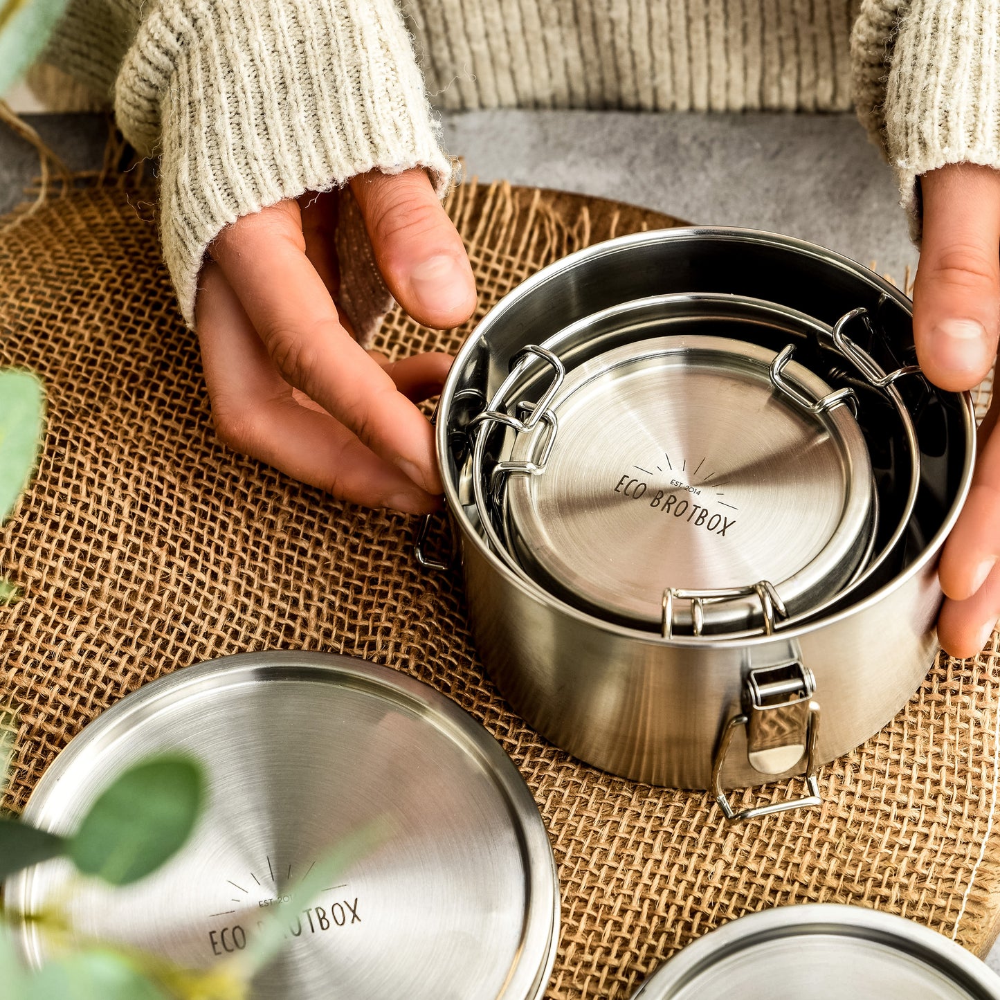 Eco Brotbox Bao Bowls+ (Set of 3)