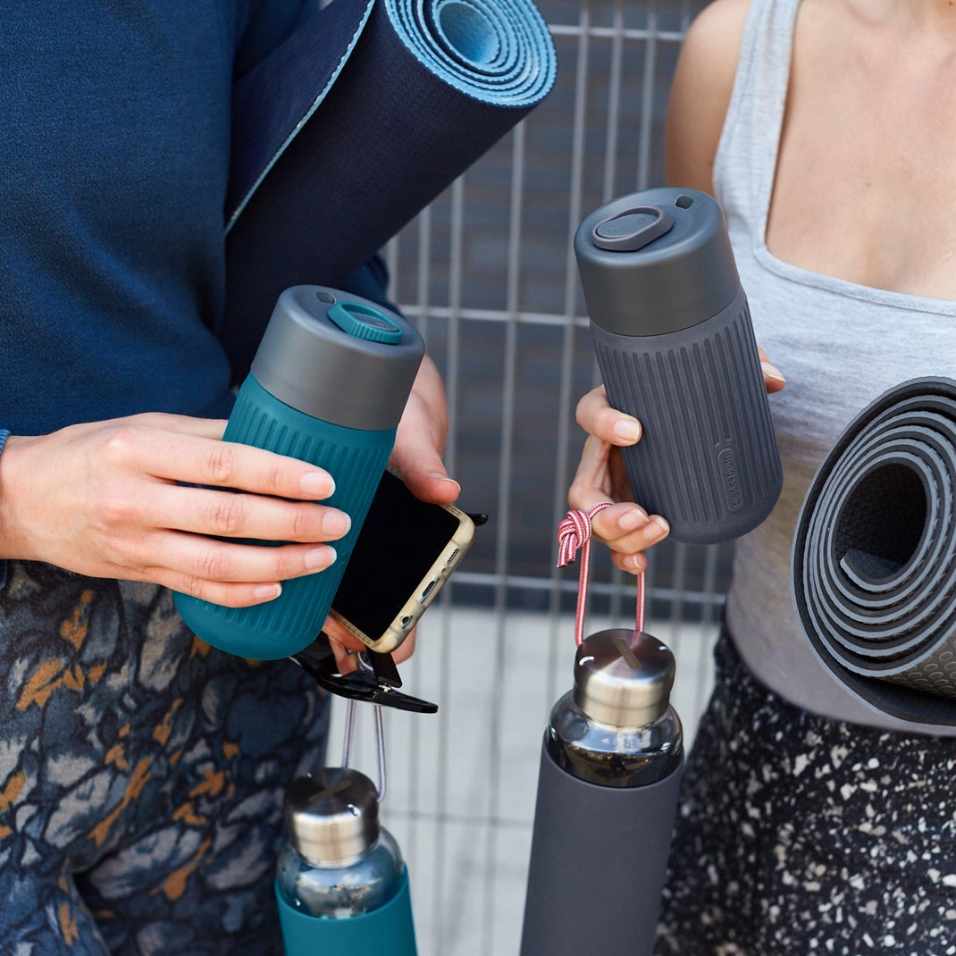Black + Blum Glass Travel Cup, Ocean