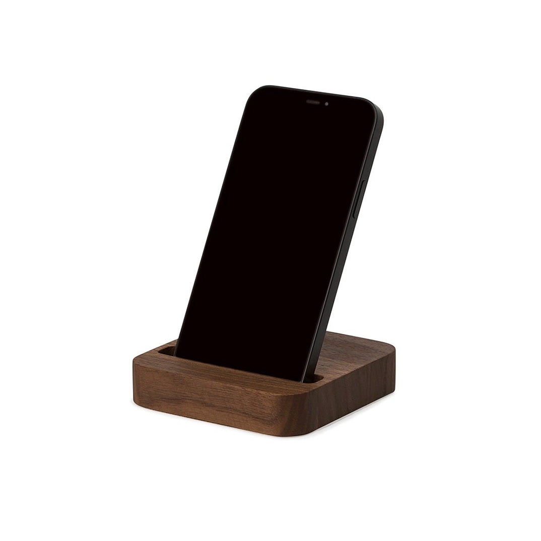 Oakywood Smartphone Stand (OakyBlocks), Walnut