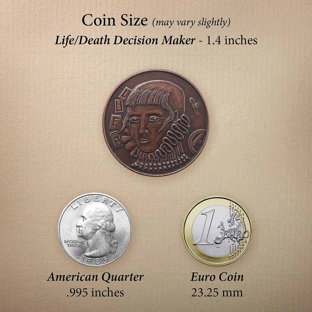 Shire Post Mint Life/Death Decision Maker Copper Coin