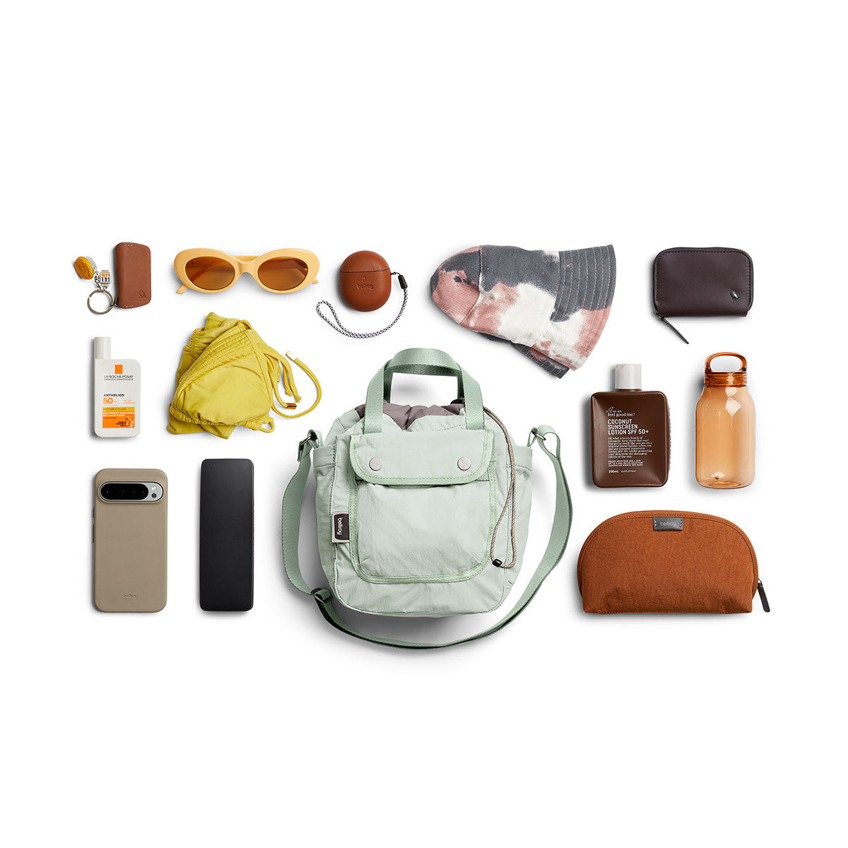 Bellroy Cinch Bucket Bag, Seafoam
