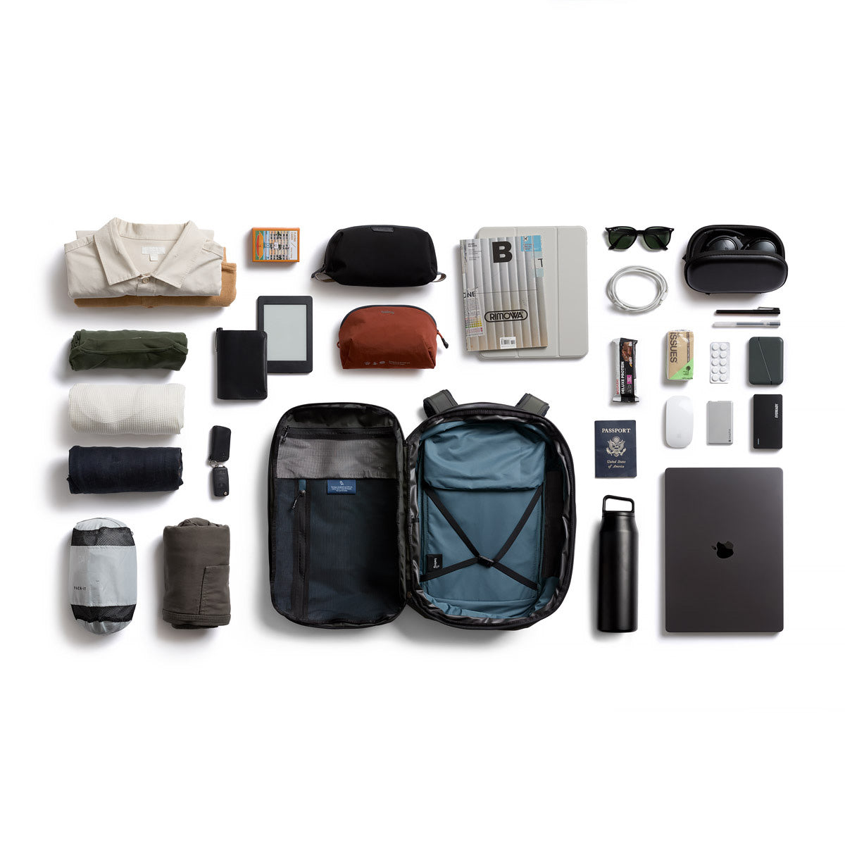Bellroy Transit Travel Pack Pro 30–38L, Olive