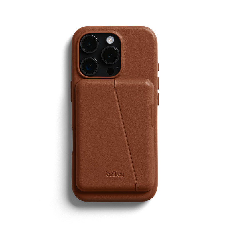 Bellroy Mod Phone Case + Wallet iPhone 16 Pro, Sienna