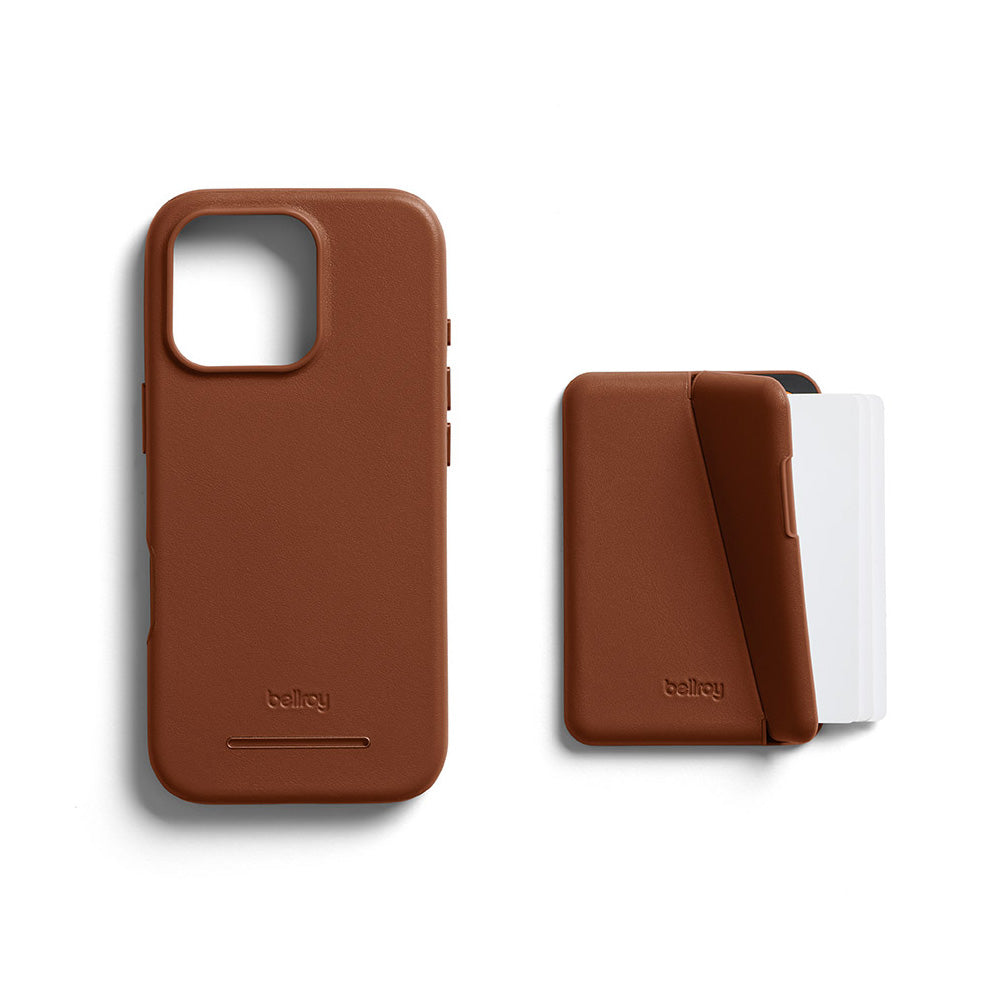 Bellroy Mod Phone Case + Wallet iPhone 16 Pro, Sienna