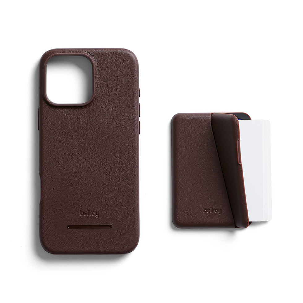 Bellroy Mod Phone Case + Wallet iPhone 16 Pro Max, Ganache