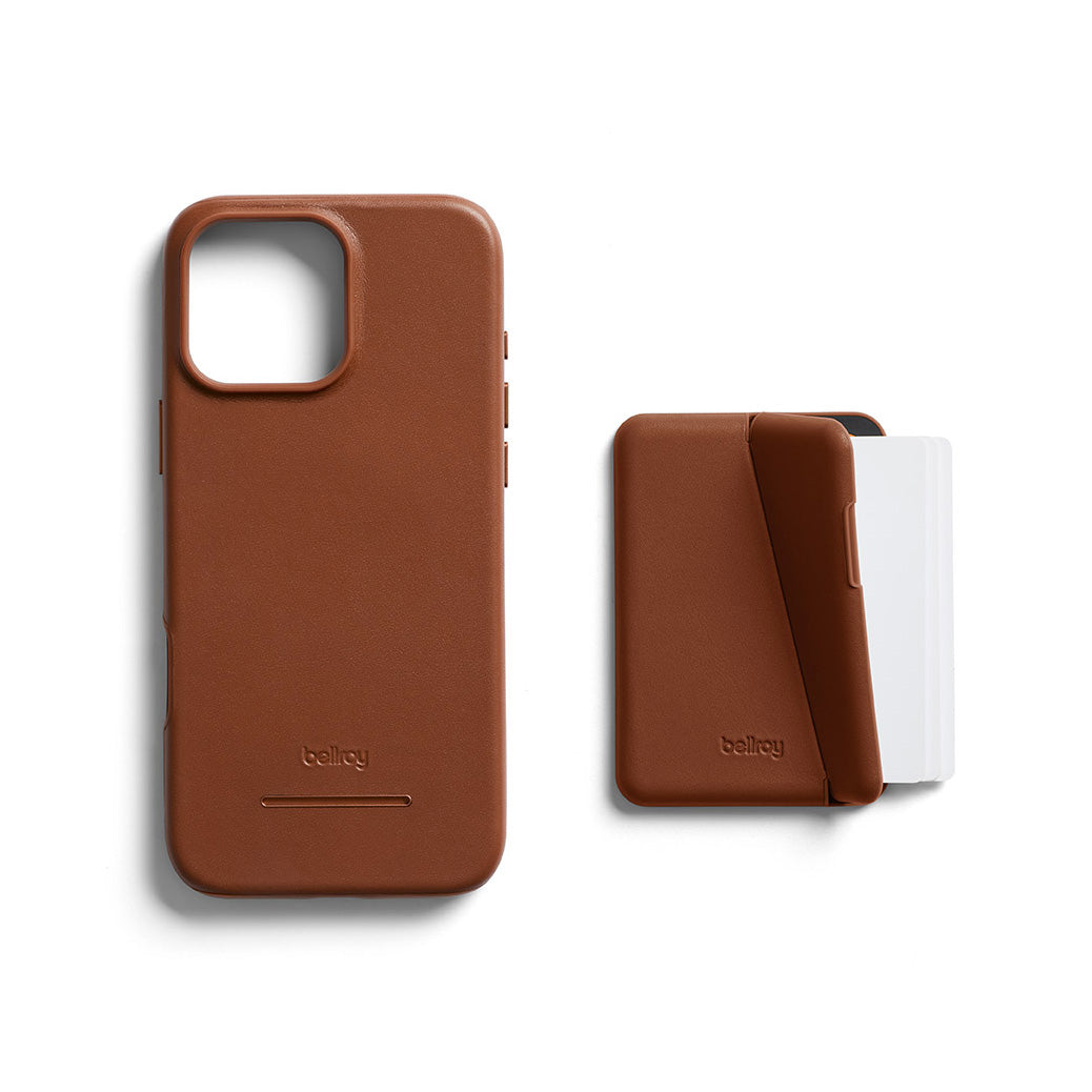 Bellroy Mod Phone Case + Wallet iPhone 16 Pro Max, Sienna