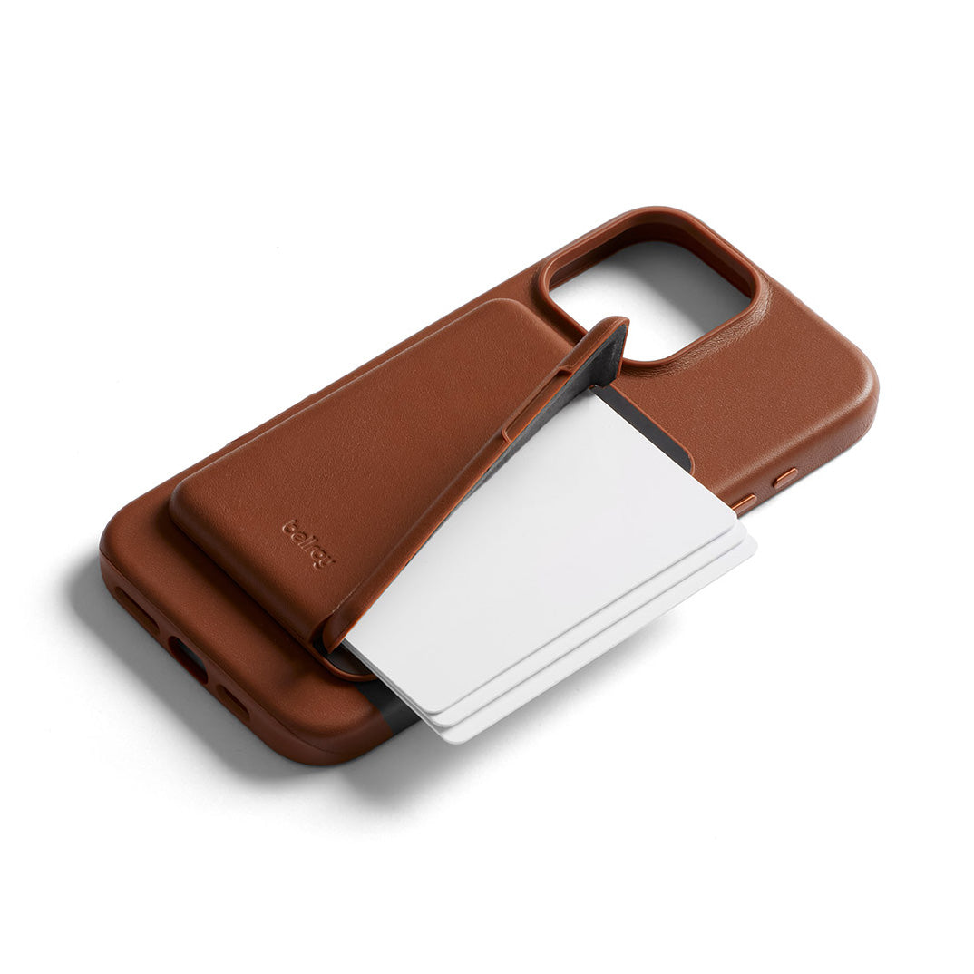 Bellroy Mod Phone Case + Wallet iPhone 16 Pro Max, Sienna