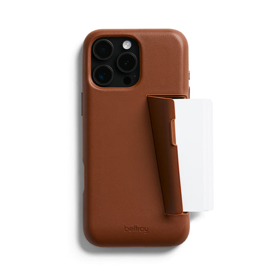 Bellroy Phone Case 3 Card iPhone 16 Pro Max, Sienna