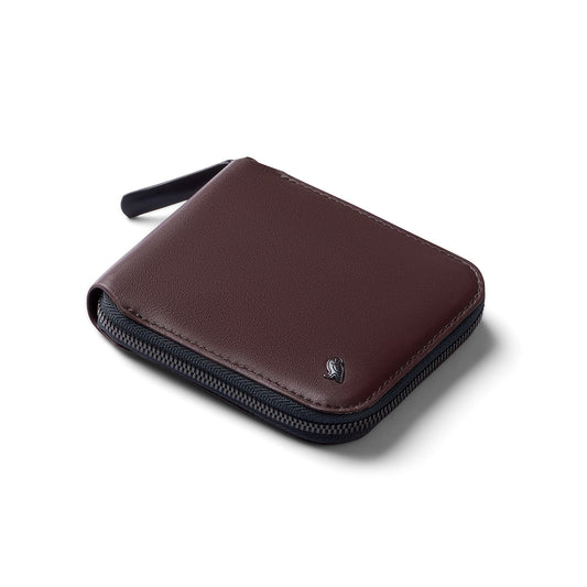 Bellroy Zip Wallet, Deep Plum