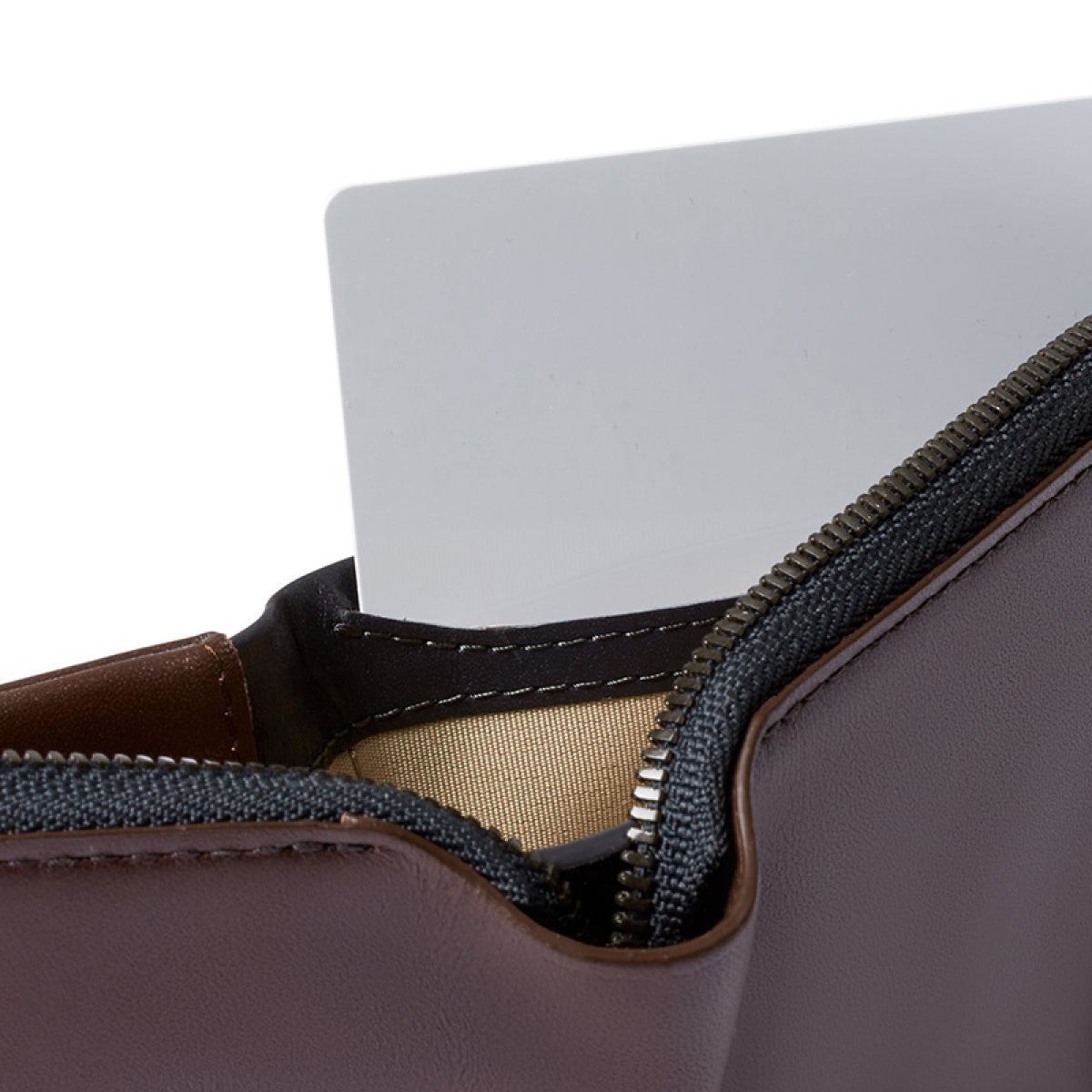 Bellroy Zip Wallet, Deep Plum