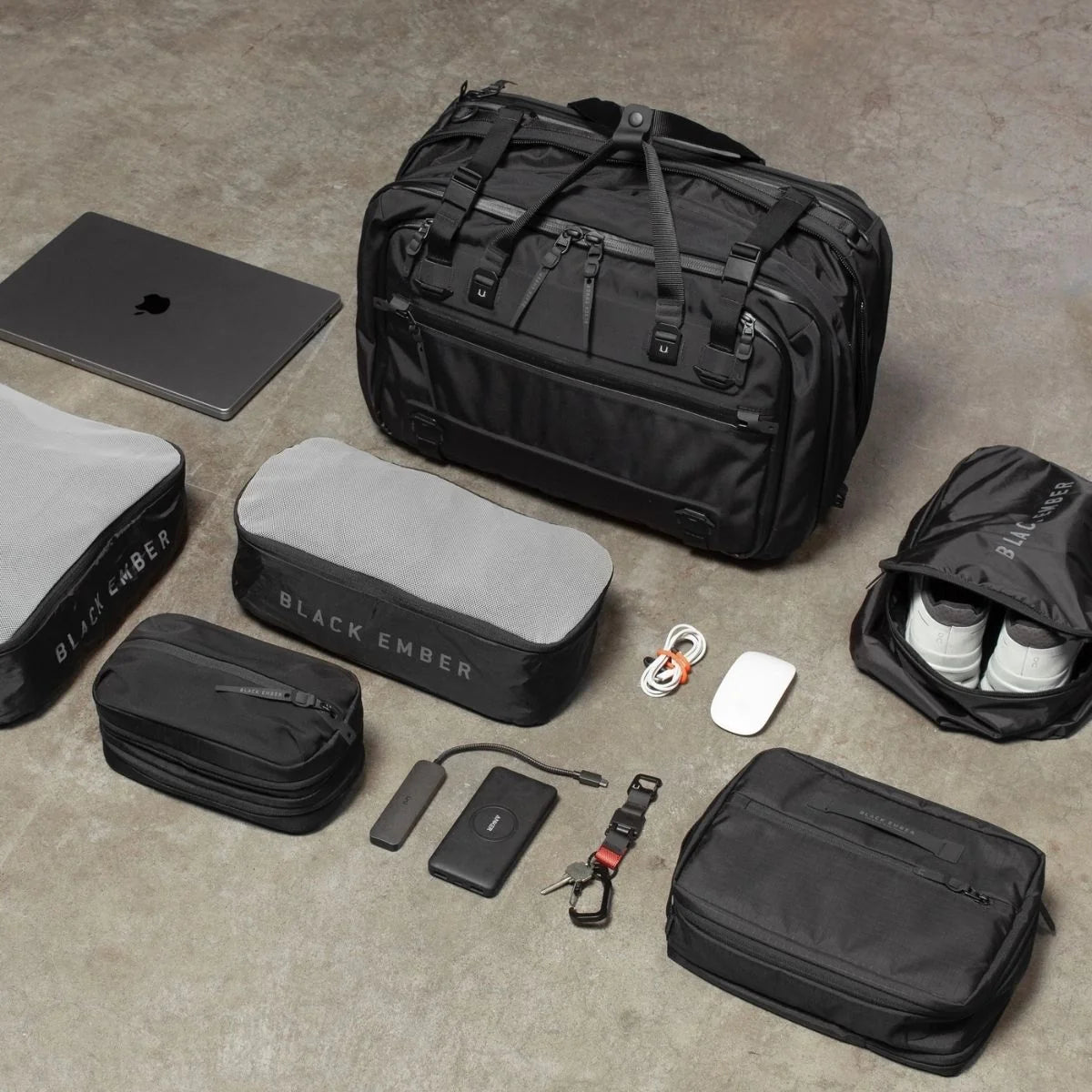 Black Ember Forge 40 Embertex™ Pfas Free 30L - 40L Expansion, Jet Black