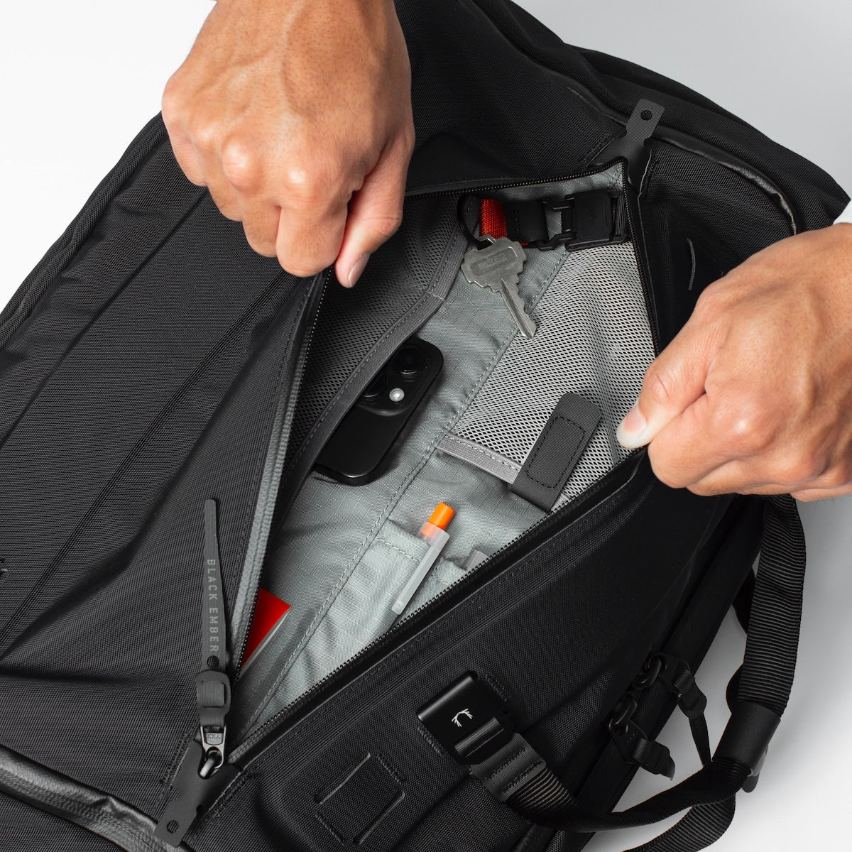 Black Ember Forge 40 Embertex™ Pfas Free 30L - 40L Expansion, Jet Black