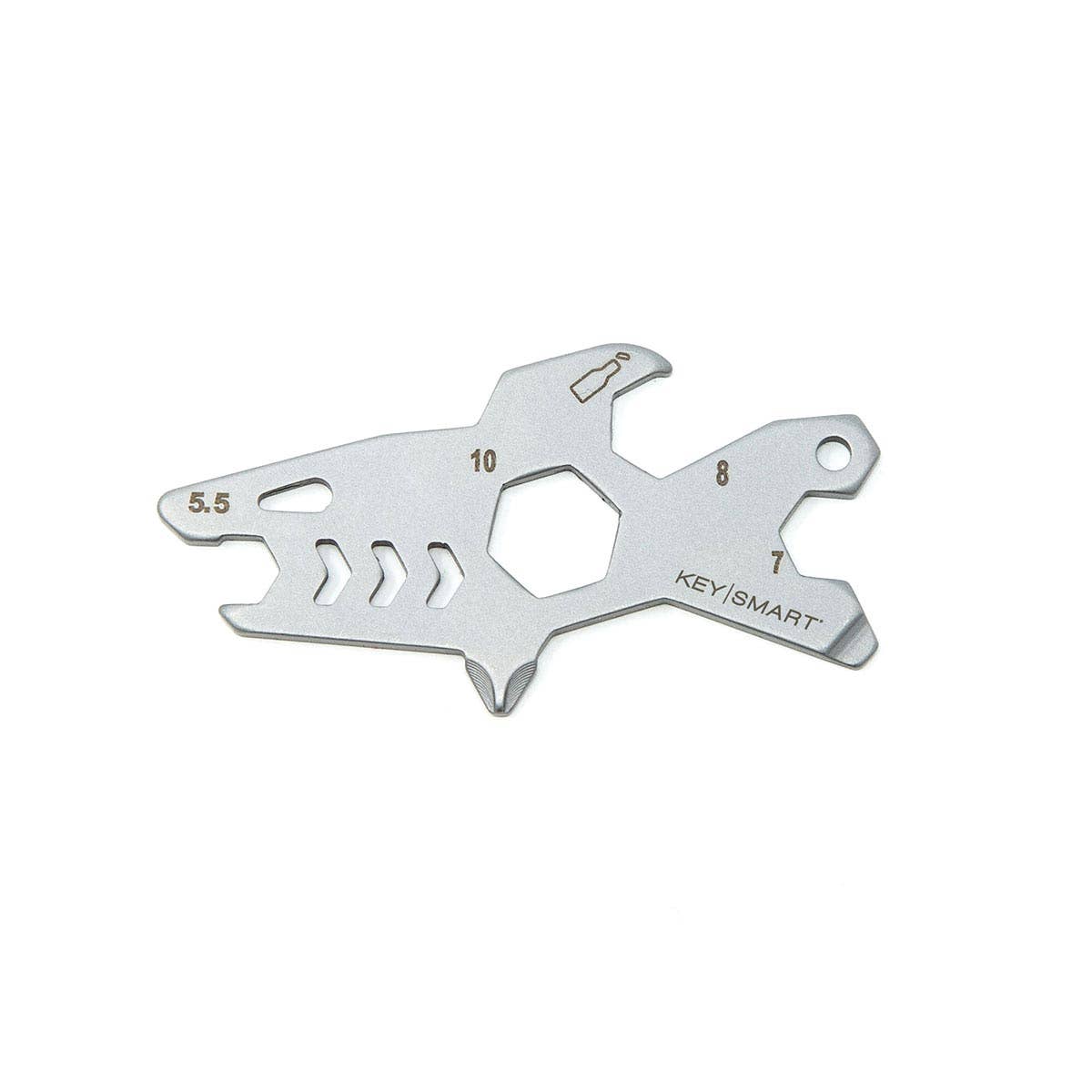 KeySmart® AllTul Shark Multi-Tool, Stainless Steel