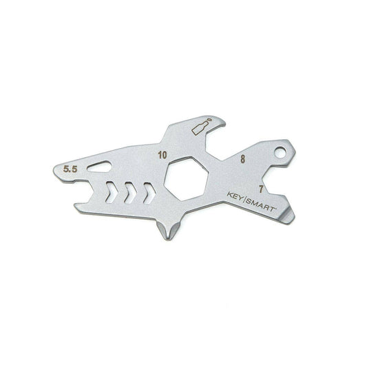 KeySmart® AllTul Shark Multi-Tool, Stainless Steel