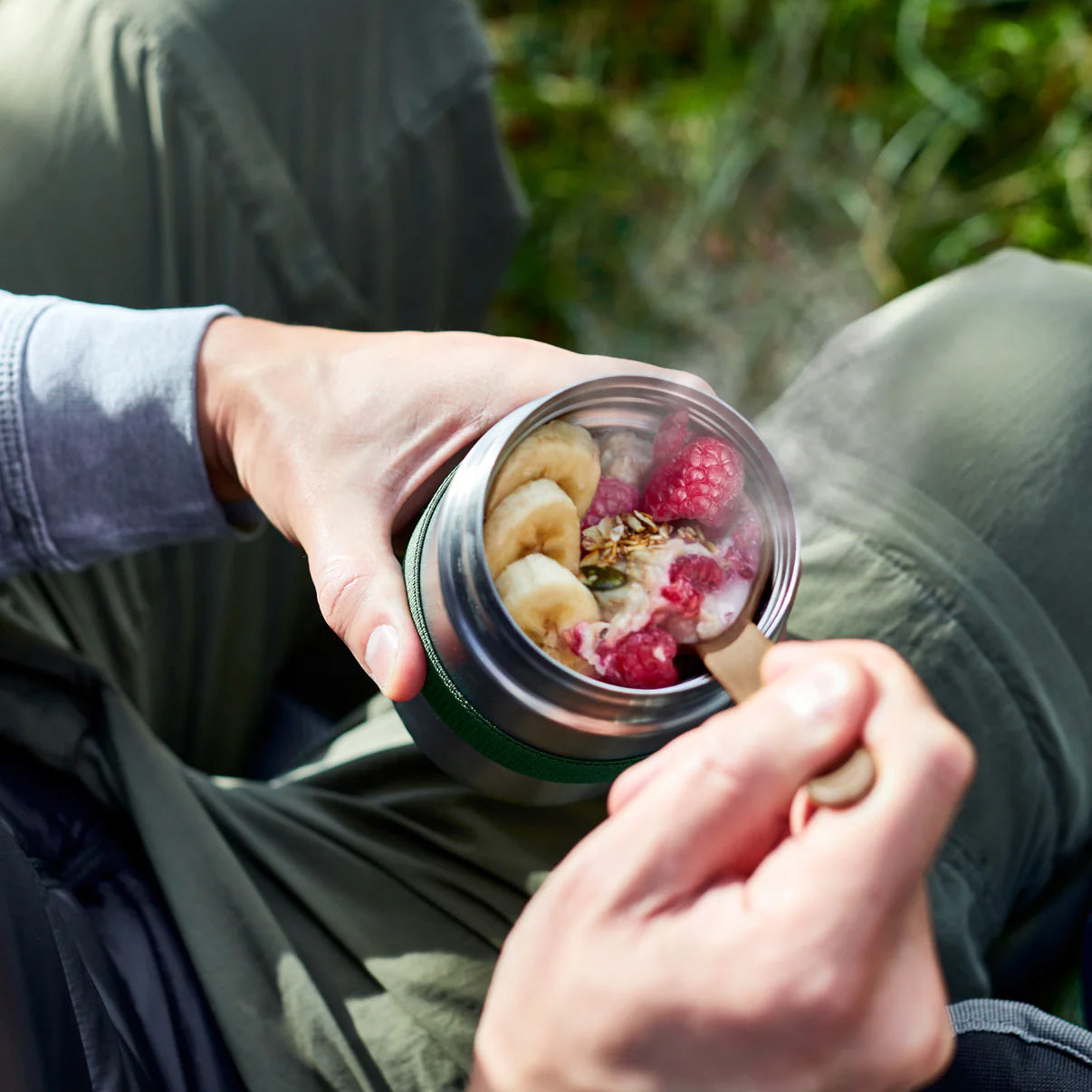 Black + Blum Food Flask, Olive