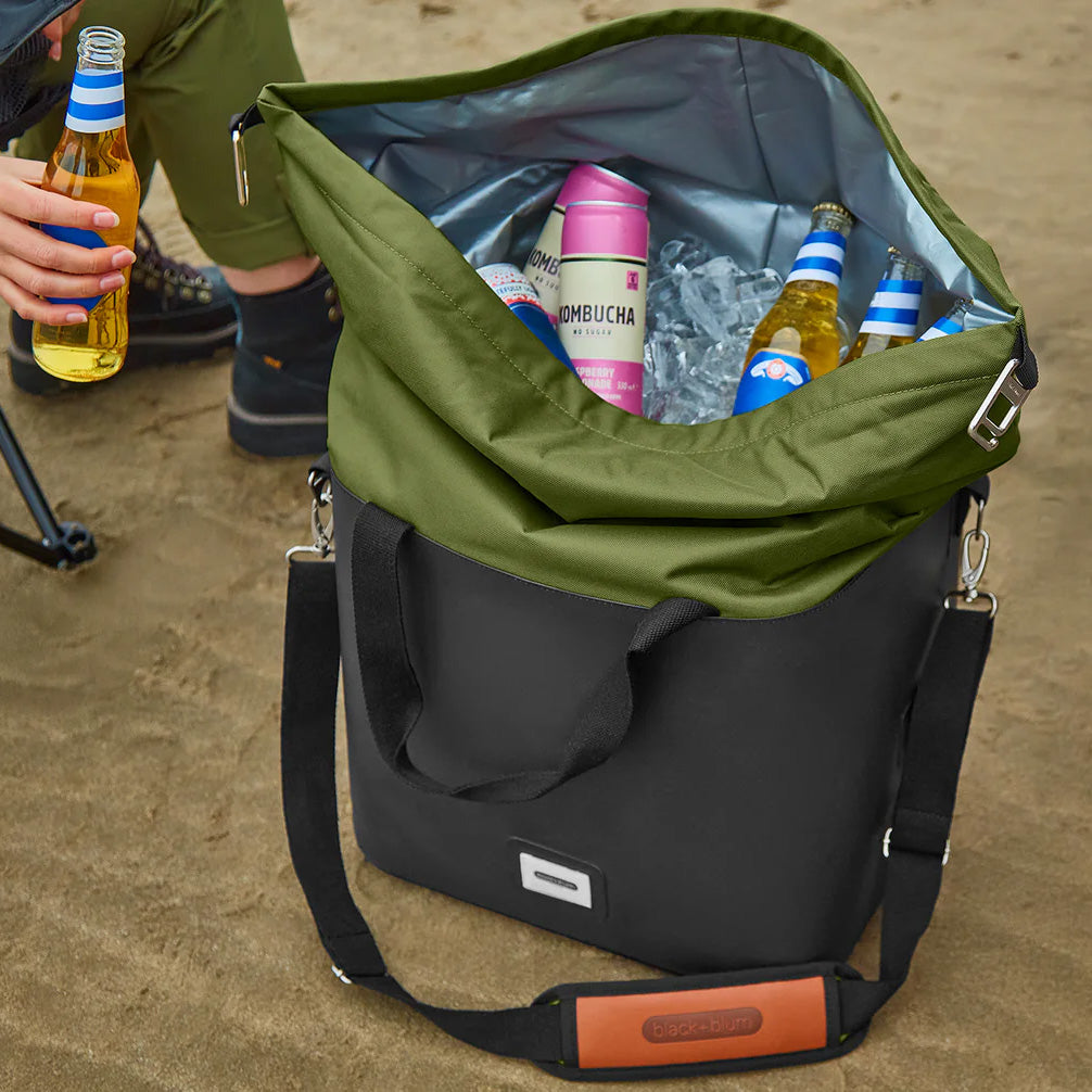 Black + Blum Insulated Cooler Bag 25L, Moss