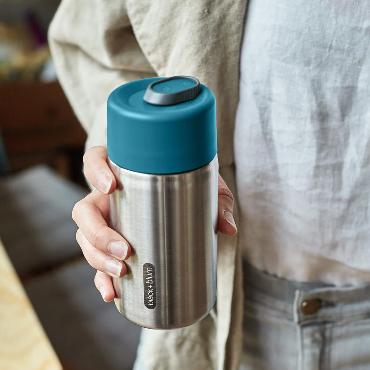 Black + Blum Insulated Travel Cup, Olive