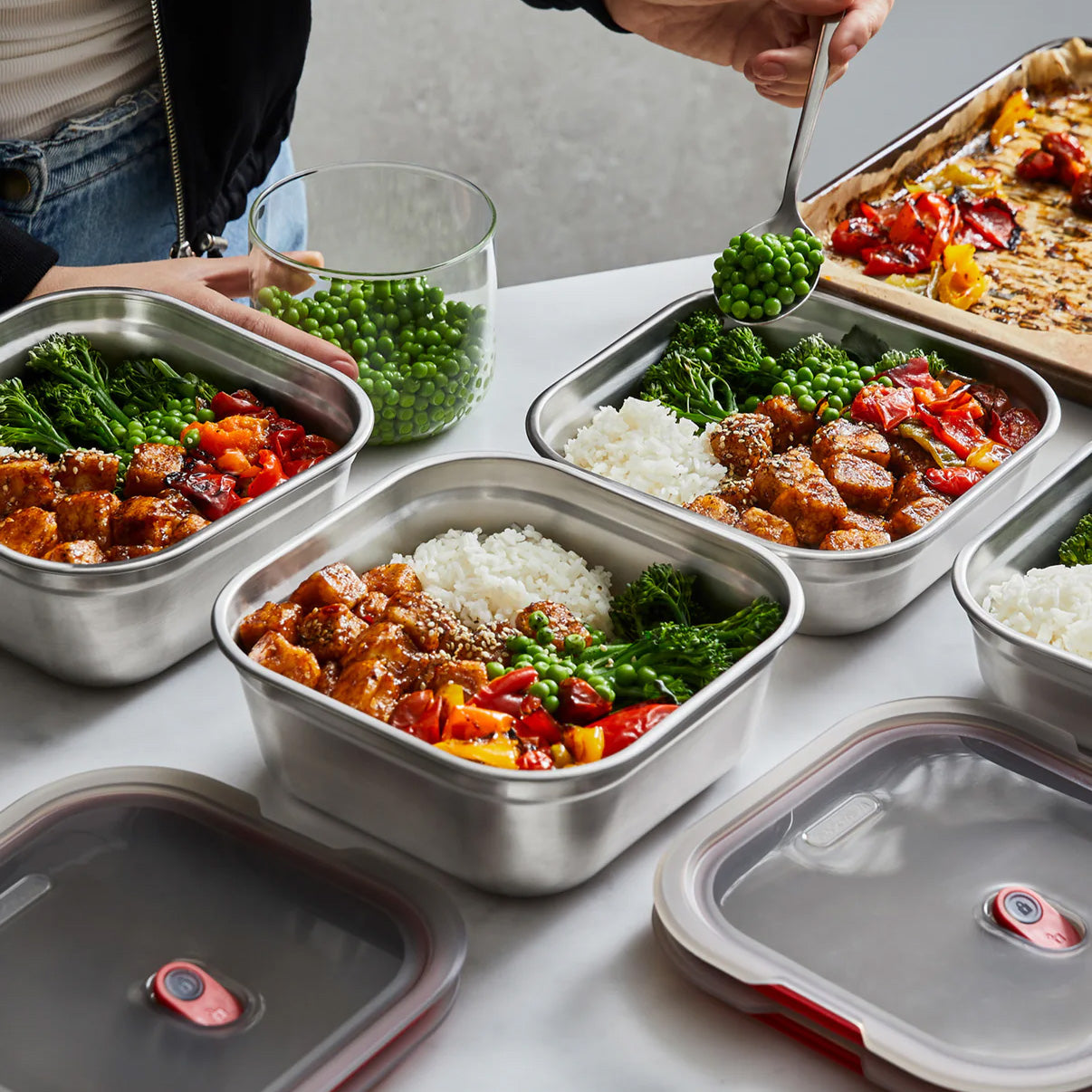 Black + Blum Meal Prep Square Box, Small