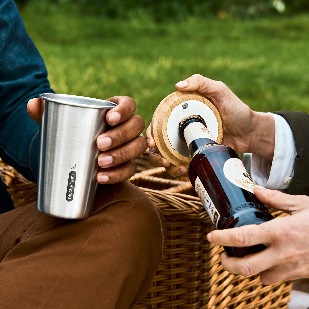 Black + Blum Stainless Steel Cup Set