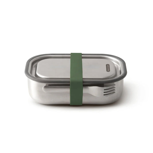 Black + Blum Stainless Steel Lunch Box Large, Olive