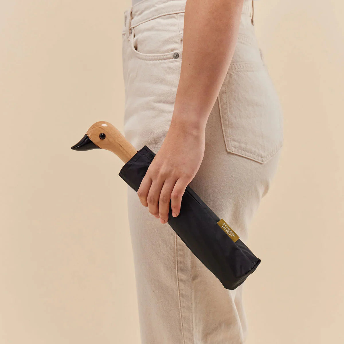 Original Duckhead Compact Umbrella, Black