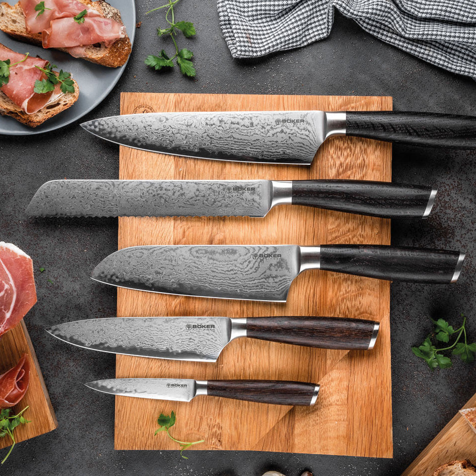 Böker Germany Meisterklinge Damast Chef's Knife Large