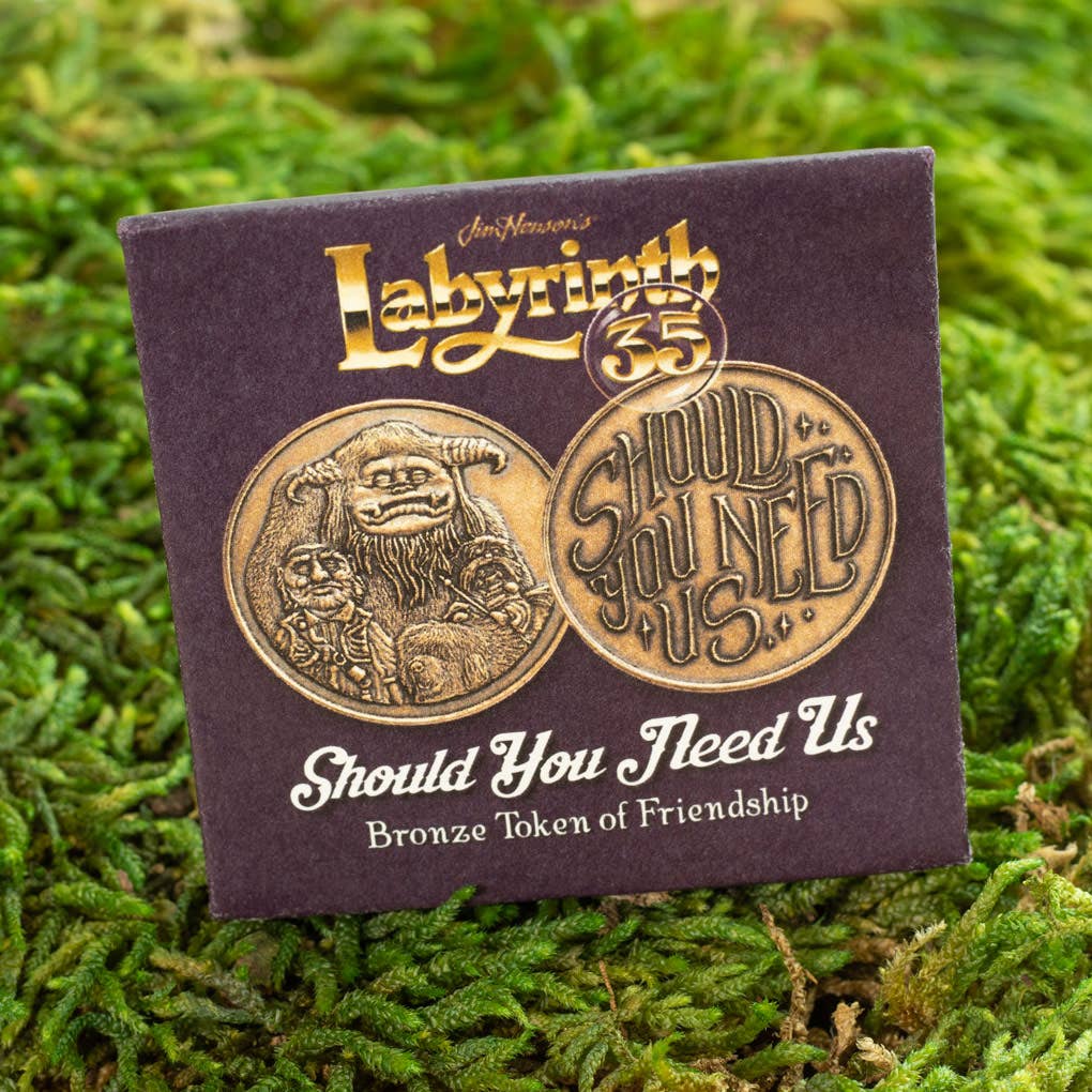 Shire Post Mint Labyrinth | Should You Need Us Bronze Friendship Token