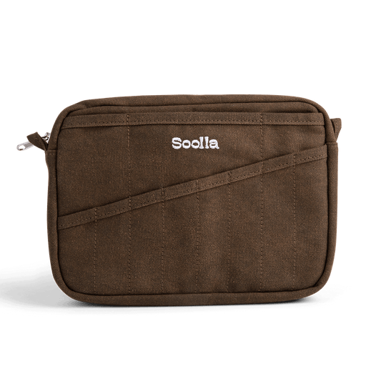 Soolla Studio Pouch, Coffee Bean