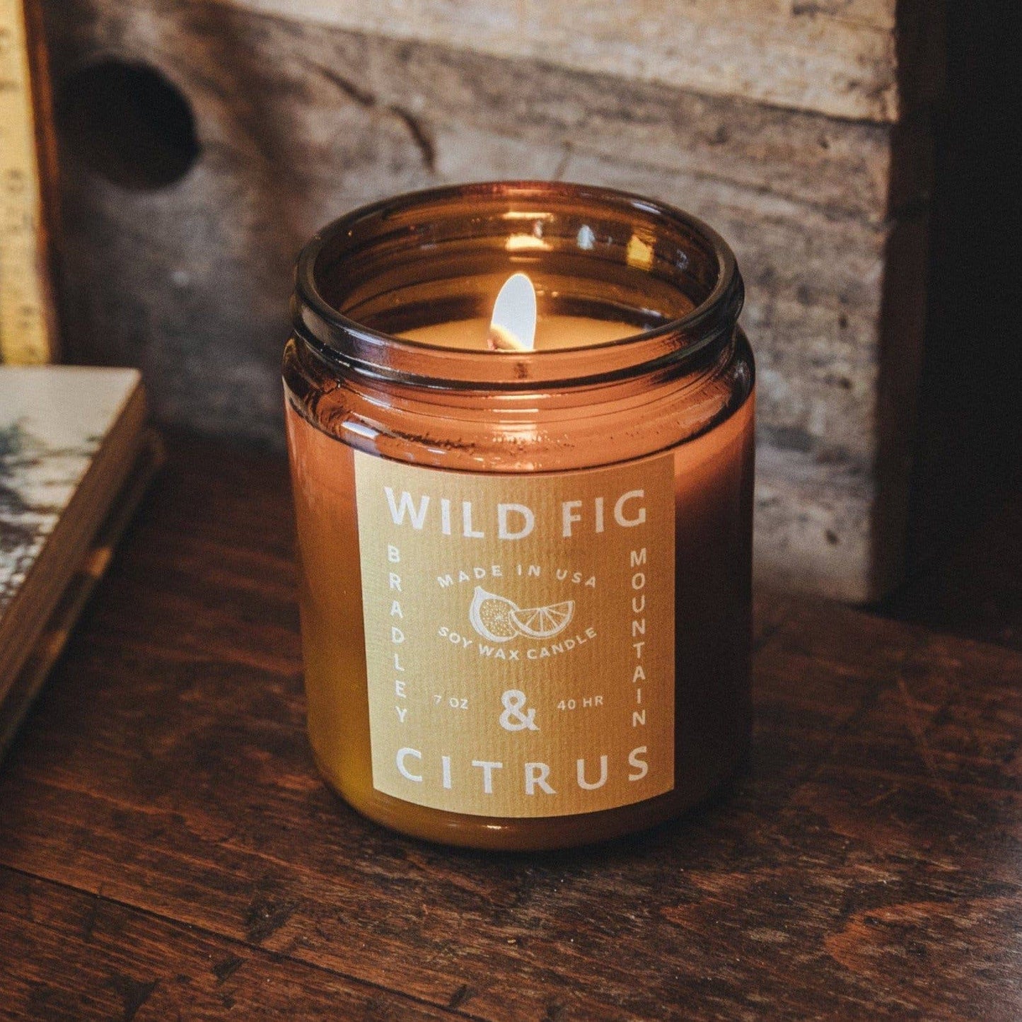 Bradley Mountain Candle, Wild Fig & Citrus