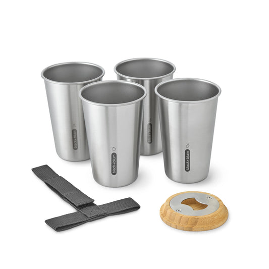 Black + Blum Stainless Steel Cup Set