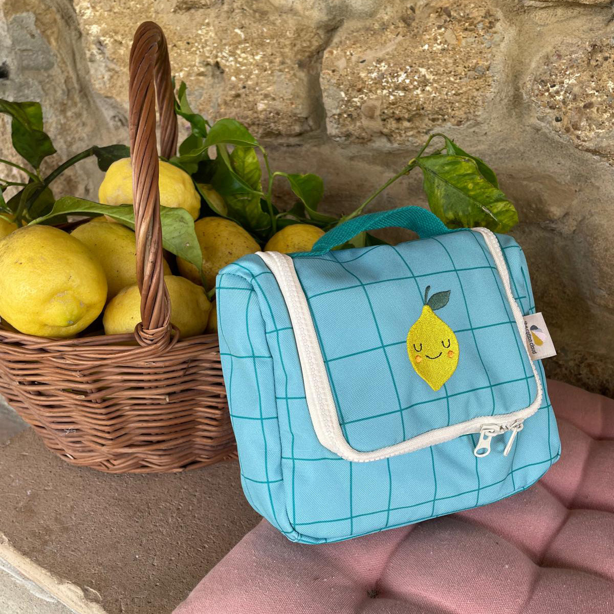 The Cotton Cloud Toiletry Bag, Pedro Pear