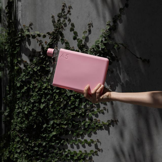 Memobottle™ A5 Transparent Bundle 750ml, Cherry Blossom