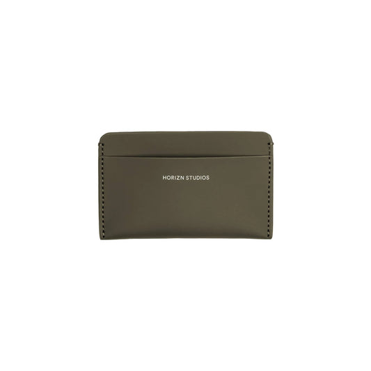 Horizn Studios Cardholder Vegan, Dark Olive