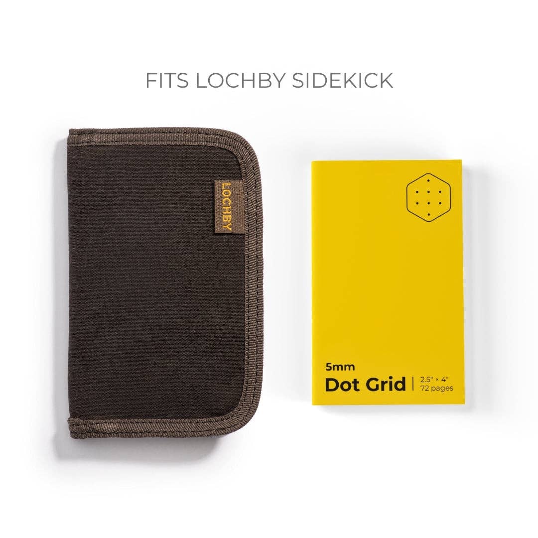 Lochby A7 Binder Refill (4-pack), Dot Grid