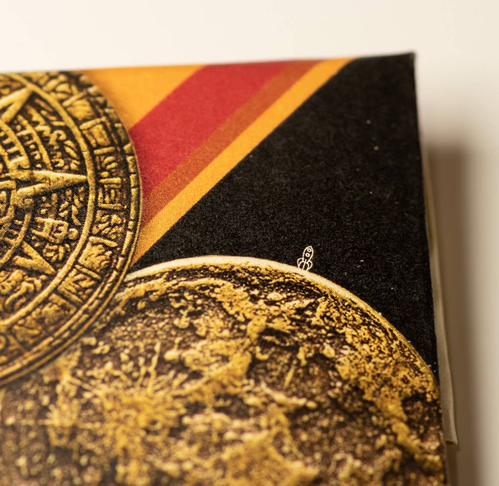 Shire Post Mint The Sun and Moon Worry Coin - Aztec Sun Stone and Moon