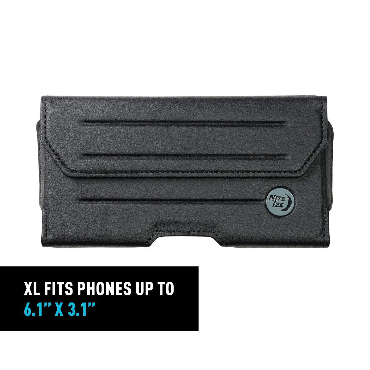 Nite Ize Clip Case Pro™ Magnetic Phone Holster XL, Black